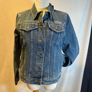 Harley-Davidson Women's Bar & Shield Logo Denim Jean Jacket Blue M 98405-21VW